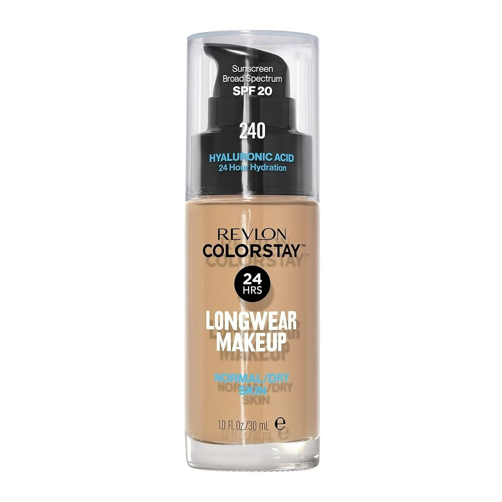 Revlon Colorstay Longwear Makeup Dry 135 Vanilla Longwear Foundation 1oz Sealed